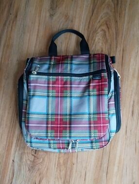 L.L. Bean Plaid Travel Toiletry Bag